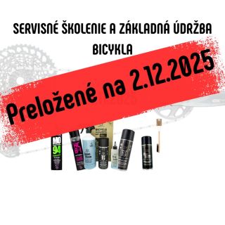 SERVISNÉ ŠKOLENIE ZÁKLADNÉ SERVISNÉ ŠKOLENIE A ÚDRŽBA BICYKLA Aký prínos má pre vás toto školenie a čo sa naučíte? Správna...